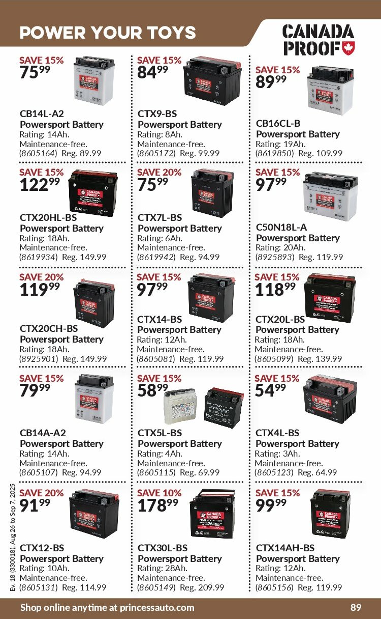 princess-auto - Princess Auto flyer valid from 08-26 - 09-07 - page: 92 princess-auto - Princess Auto flyer valid from 08-26 - 09-07 - page: 92