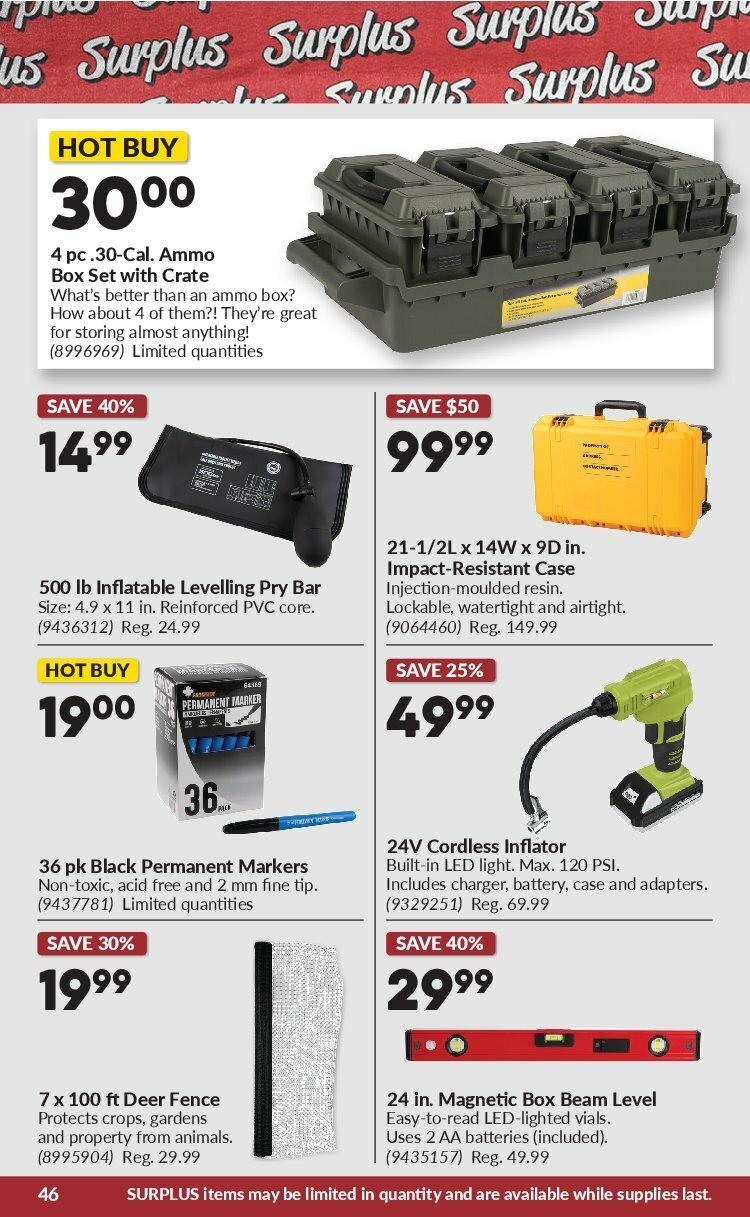 princess-auto - Princess Auto flyer valid from 08-26 - 09-07 - page: 49 princess-auto - Princess Auto flyer valid from 08-26 - 09-07 - page: 49
