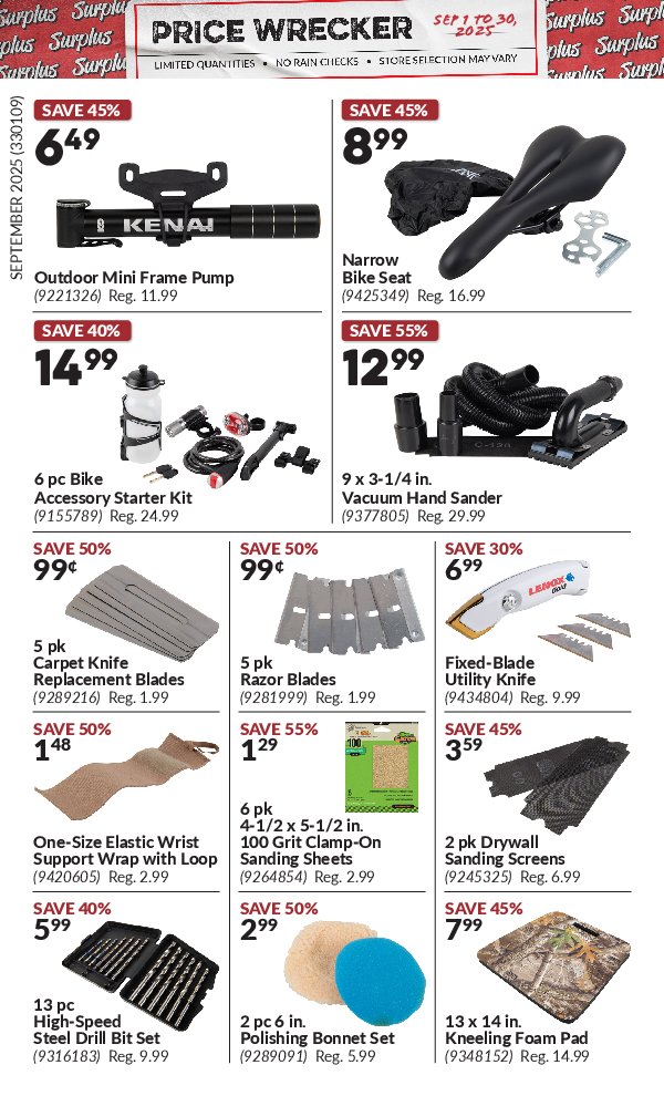princess-auto - Princess Auto - Price Wrecker flyer valid from 09-01 - 09-30 - page: 14