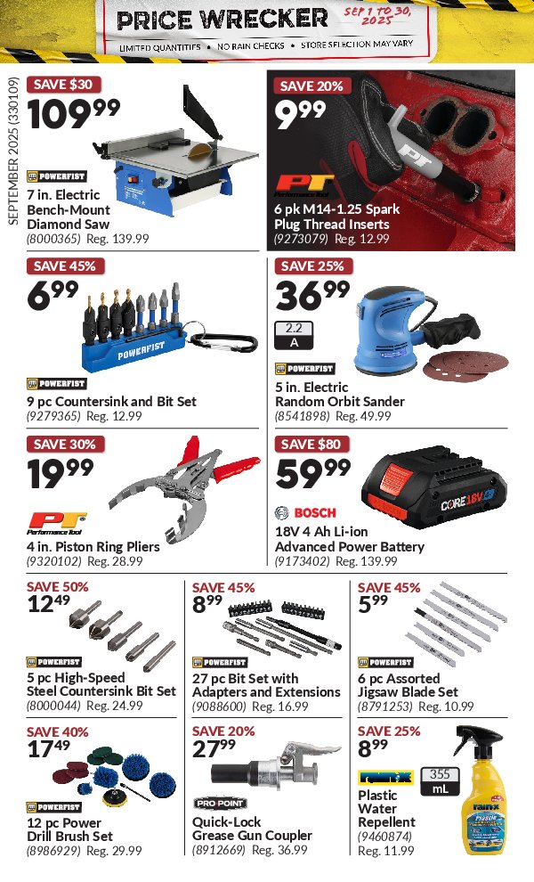 princess-auto - Princess Auto - Price Wrecker flyer valid from 09-01 - 09-30 - page: 20