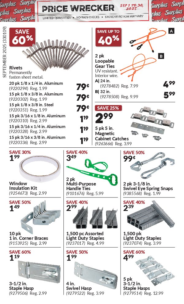 princess-auto - Princess Auto - Price Wrecker flyer valid from 09-01 - 09-30 - page: 9