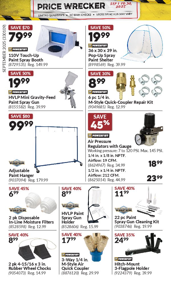 princess-auto - Princess Auto - Price Wrecker flyer valid from 09-01 - 09-30 - page: 17