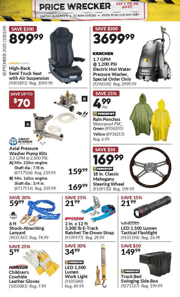 princess-auto - Princess Auto - Price Wrecker flyer valid from 09-01 - 09-30 - page: 25
