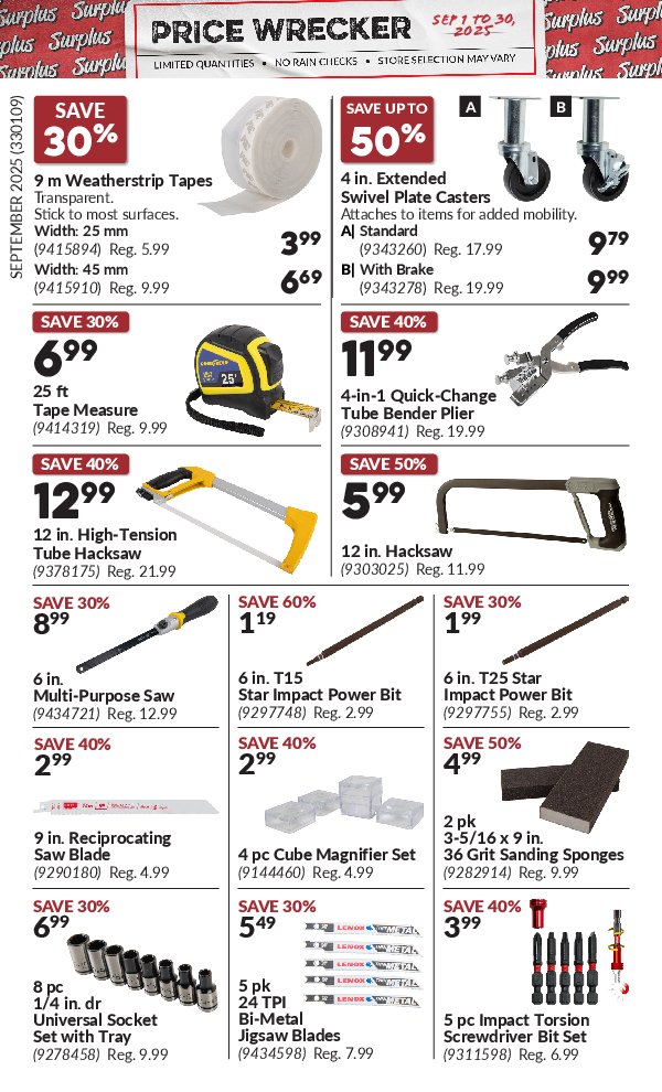 princess-auto - Princess Auto - Price Wrecker flyer valid from 09-01 - 09-30 - page: 15