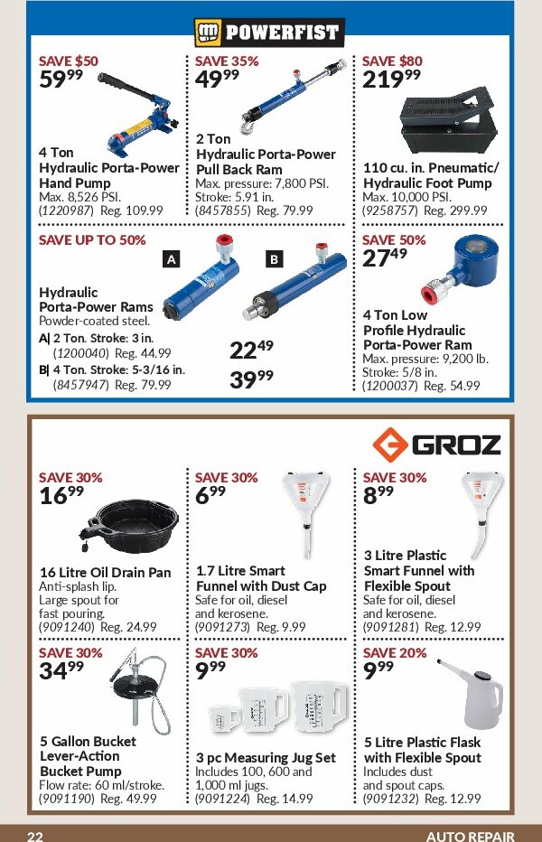 princess-auto - Princess Auto flyer valid from 09-23 - 10-05 - page: 26
