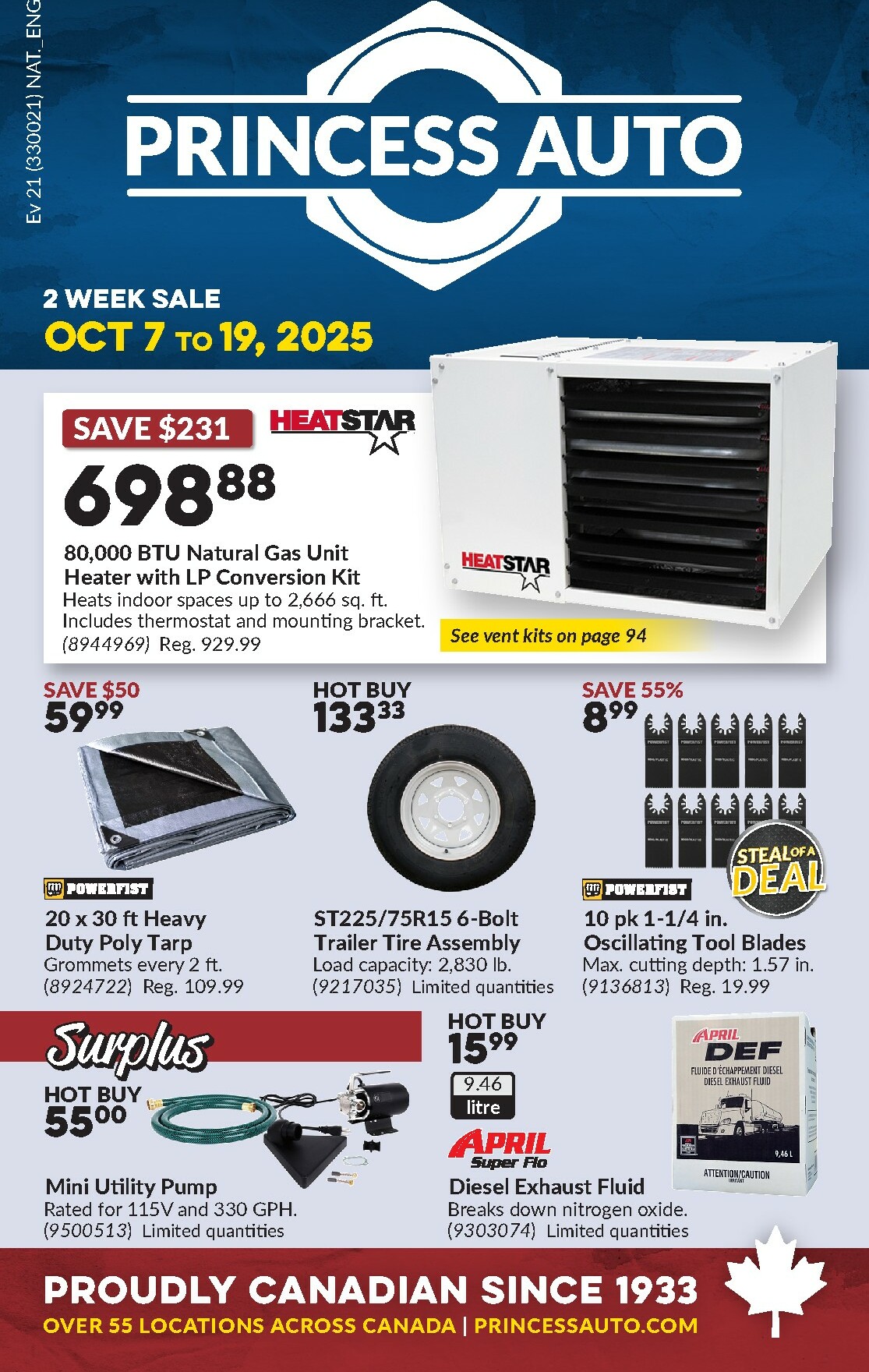 princess-auto - Princess Auto flyer valid from 10-07 - 10-19 - page: 1 princess-auto - Princess Auto flyer valid from 10-07 - 10-19 - page: 1