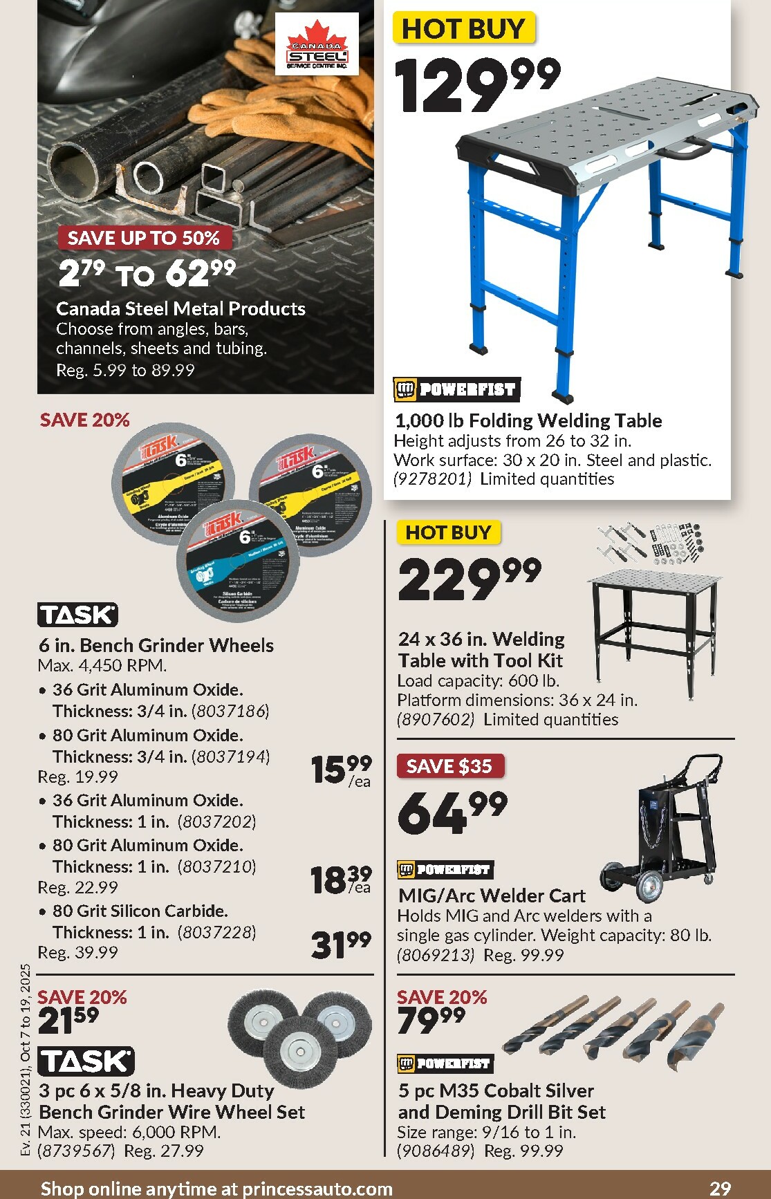 princess-auto - Princess Auto flyer valid from 10-07 - 10-19 - page: 32 princess-auto - Princess Auto flyer valid from 10-07 - 10-19 - page: 32