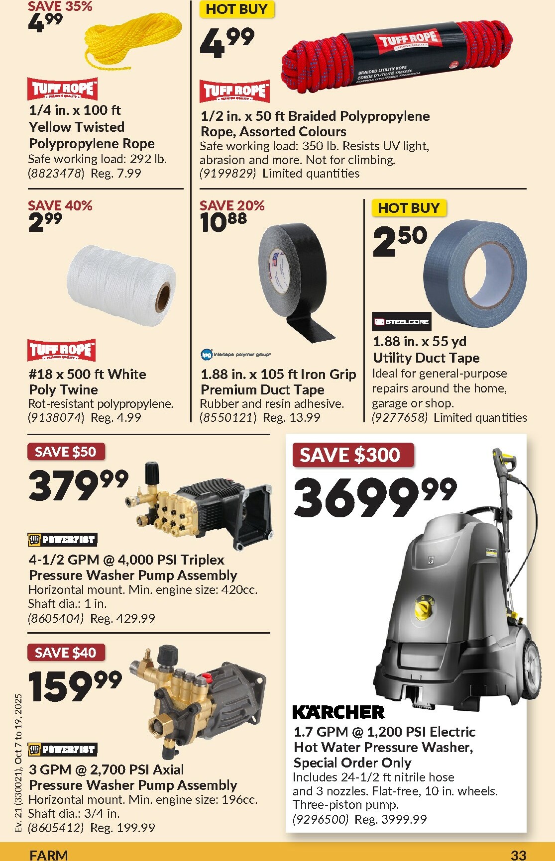 princess-auto - Princess Auto flyer valid from 10-07 - 10-19 - page: 36 princess-auto - Princess Auto flyer valid from 10-07 - 10-19 - page: 36