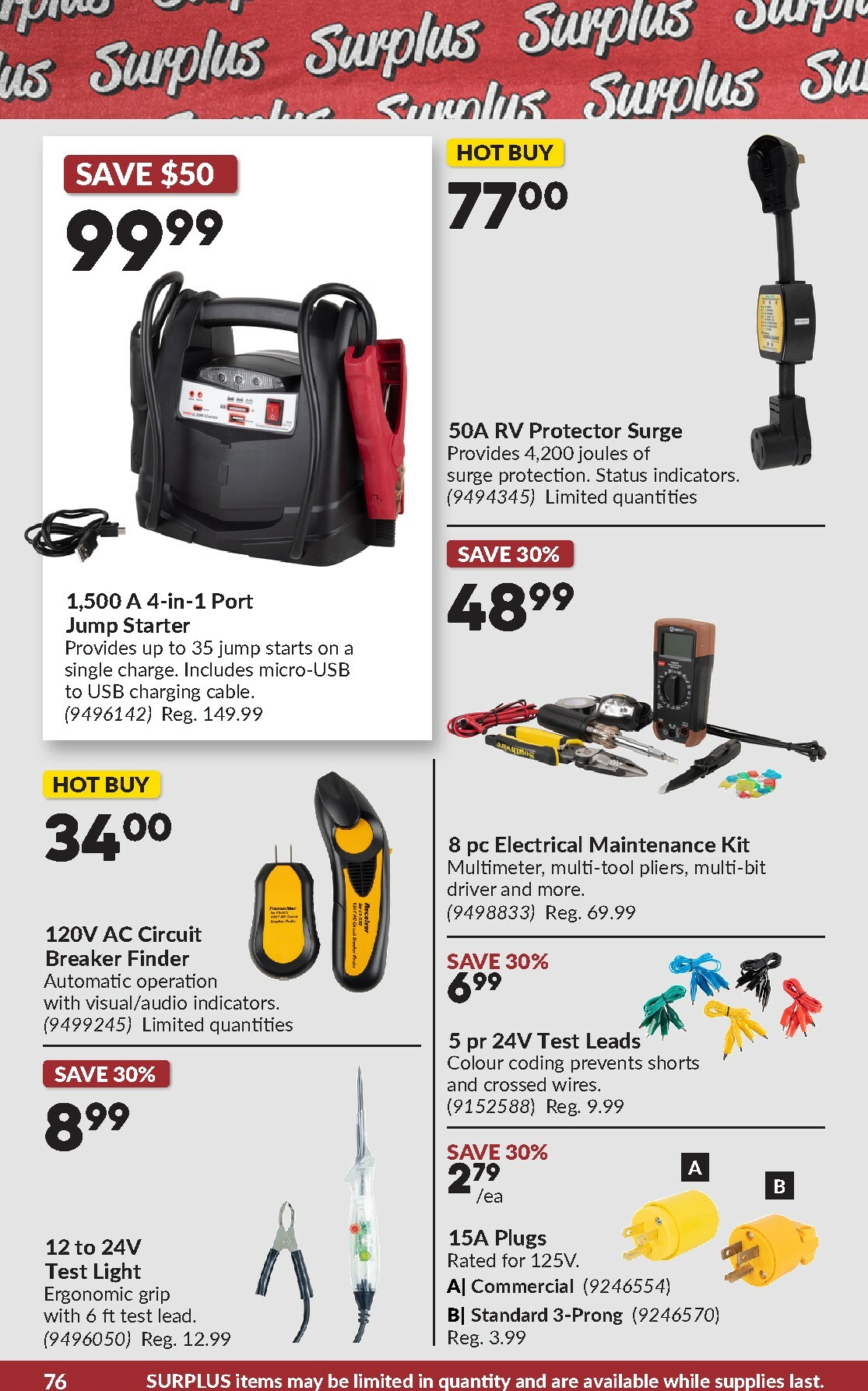 princess-auto - Princess Auto flyer valid from 10-07 - 10-19 - page: 79 princess-auto - Princess Auto flyer valid from 10-07 - 10-19 - page: 79