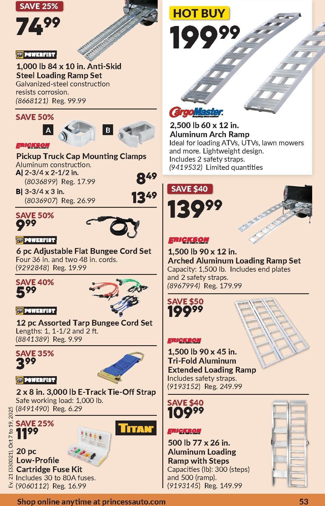 princess-auto - Princess Auto flyer valid from 10-07 - 10-19 - page: 56 princess-auto - Princess Auto flyer valid from 10-07 - 10-19 - page: 56