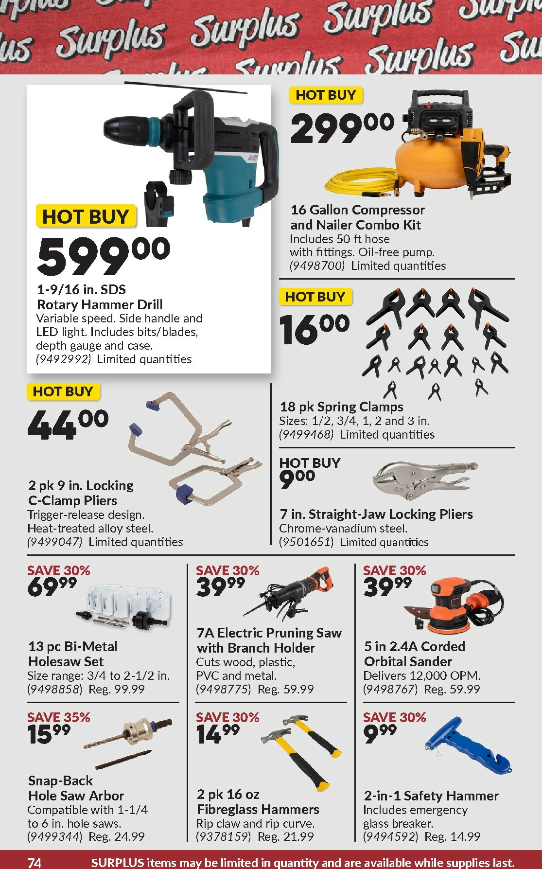 princess-auto - Princess Auto flyer valid from 10-07 - 10-19 - page: 77 princess-auto - Princess Auto flyer valid from 10-07 - 10-19 - page: 77