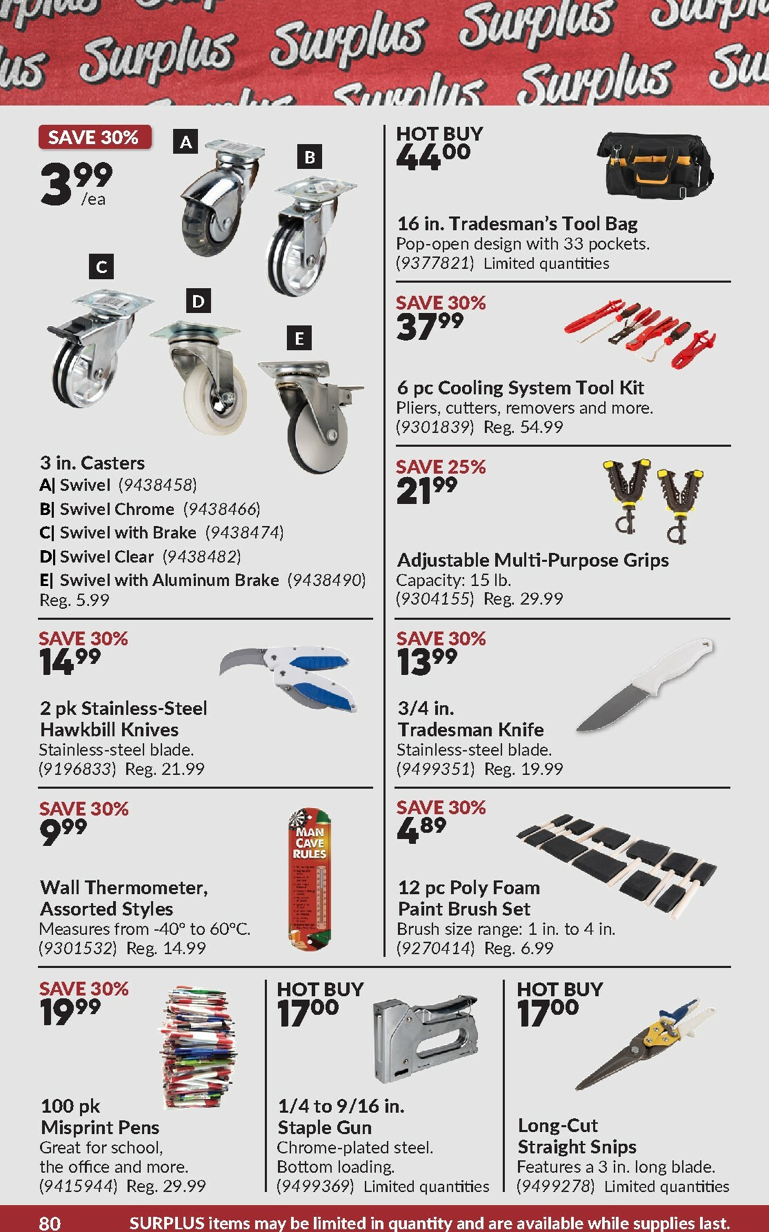 princess-auto - Princess Auto flyer valid from 10-07 - 10-19 - page: 83 princess-auto - Princess Auto flyer valid from 10-07 - 10-19 - page: 83