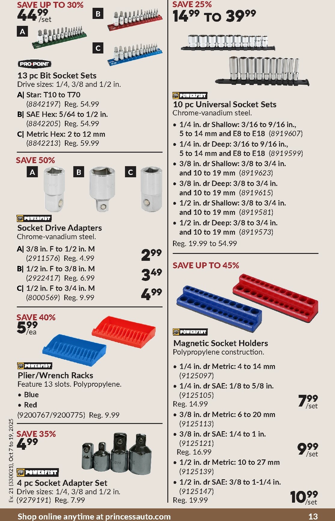princess-auto - Princess Auto flyer valid from 10-07 - 10-19 - page: 16 princess-auto - Princess Auto flyer valid from 10-07 - 10-19 - page: 16