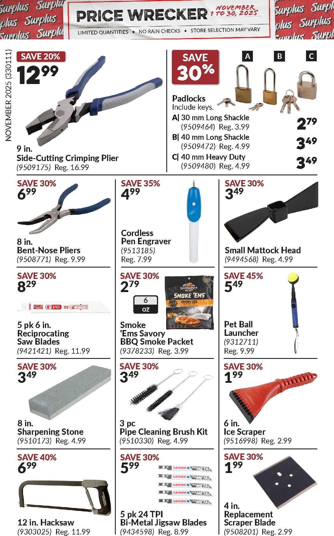 princess-auto - Princess Auto - Price Wrecker Flyer Valid From 11-01 to 11-30 - page: 16