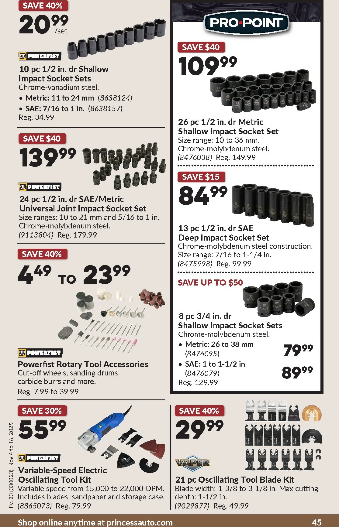 princess-auto - Princess Auto Flyer Valid From 11-04 to 11-16 - page: 49