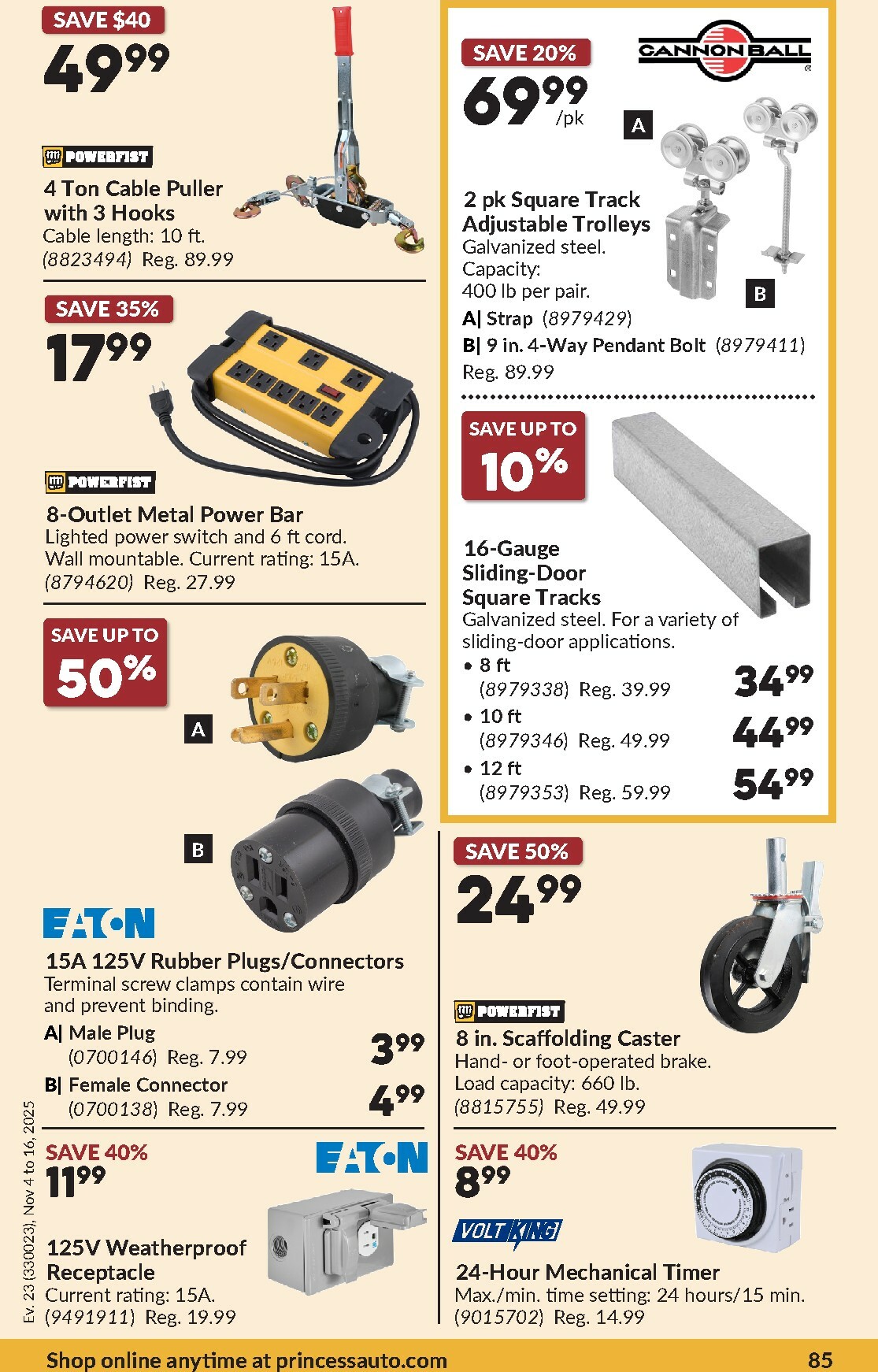 princess-auto - Princess Auto Flyer Valid From 11-04 to 11-16 - page: 89