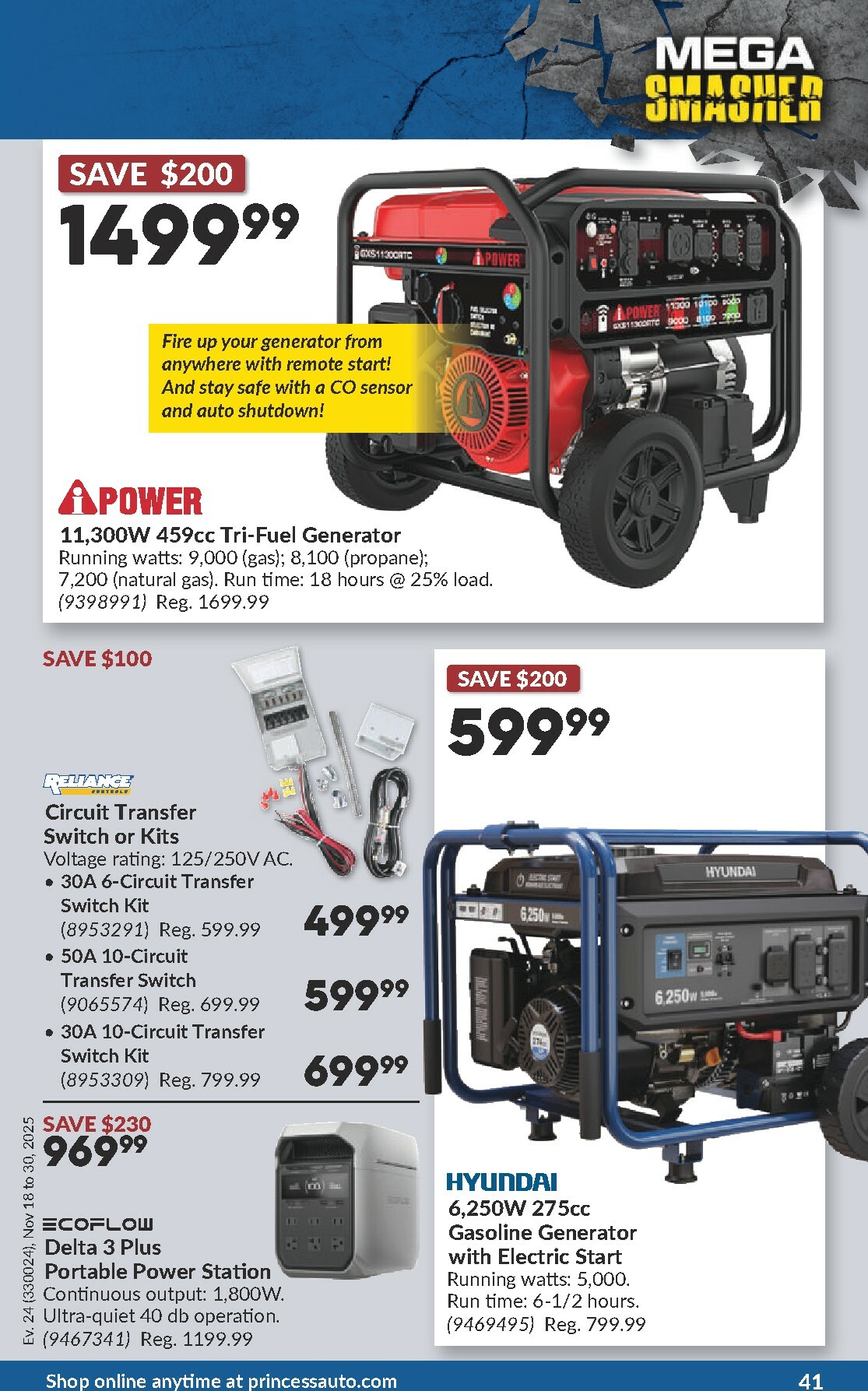 princess-auto - Princess Auto Flyer Valid From 11-18 to 11-30 - page: 44