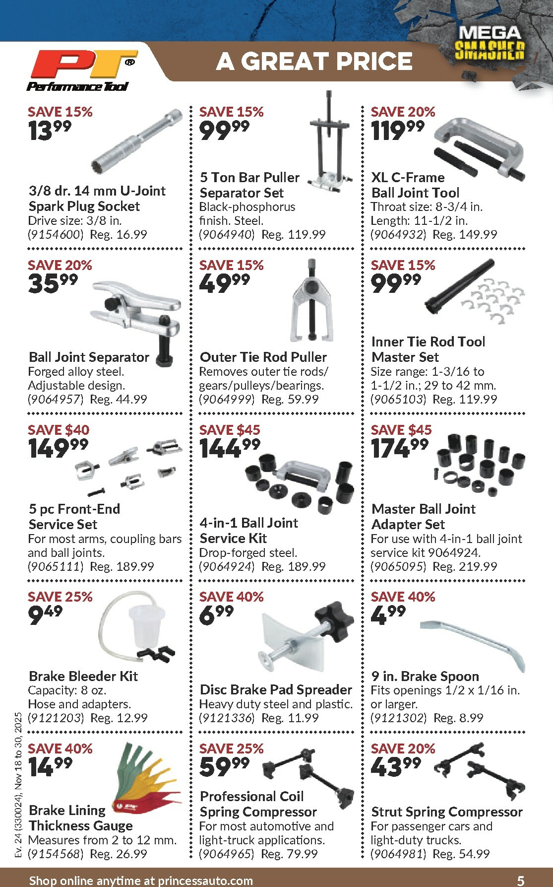 princess-auto - Princess Auto Flyer Valid From 11-18 to 11-30 - page: 8