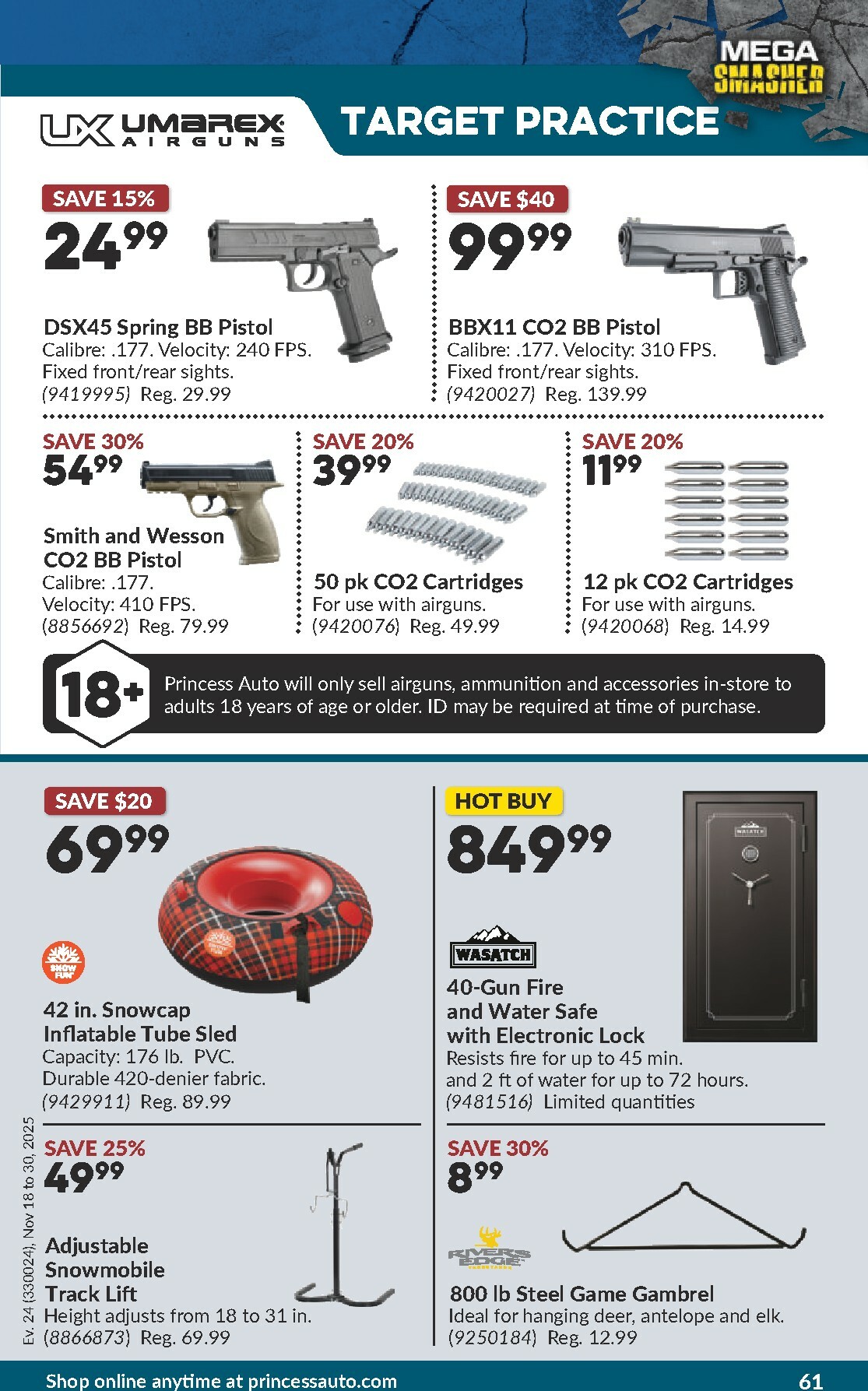 princess-auto - Princess Auto Flyer Valid From 11-18 to 11-30 - page: 64