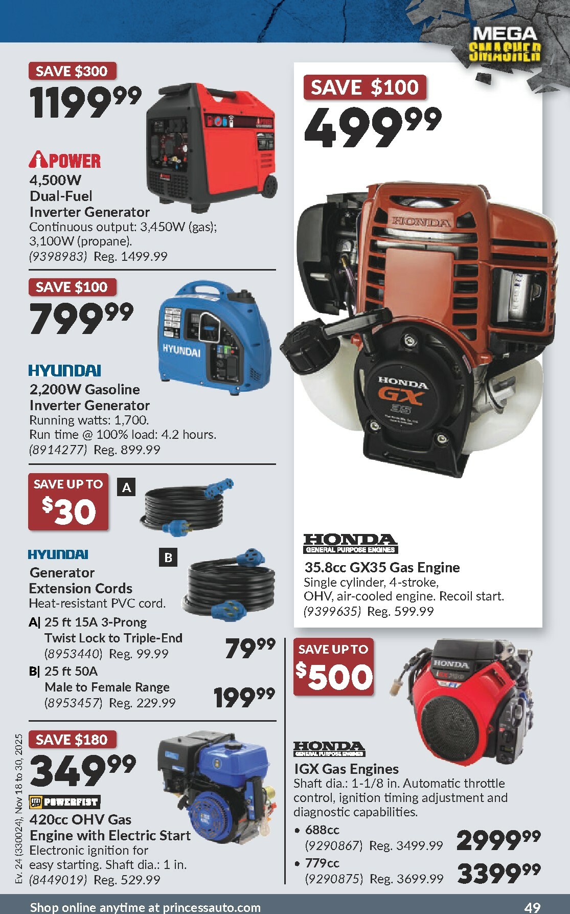 princess-auto - Princess Auto Flyer Valid From 11-18 to 11-30 - page: 52