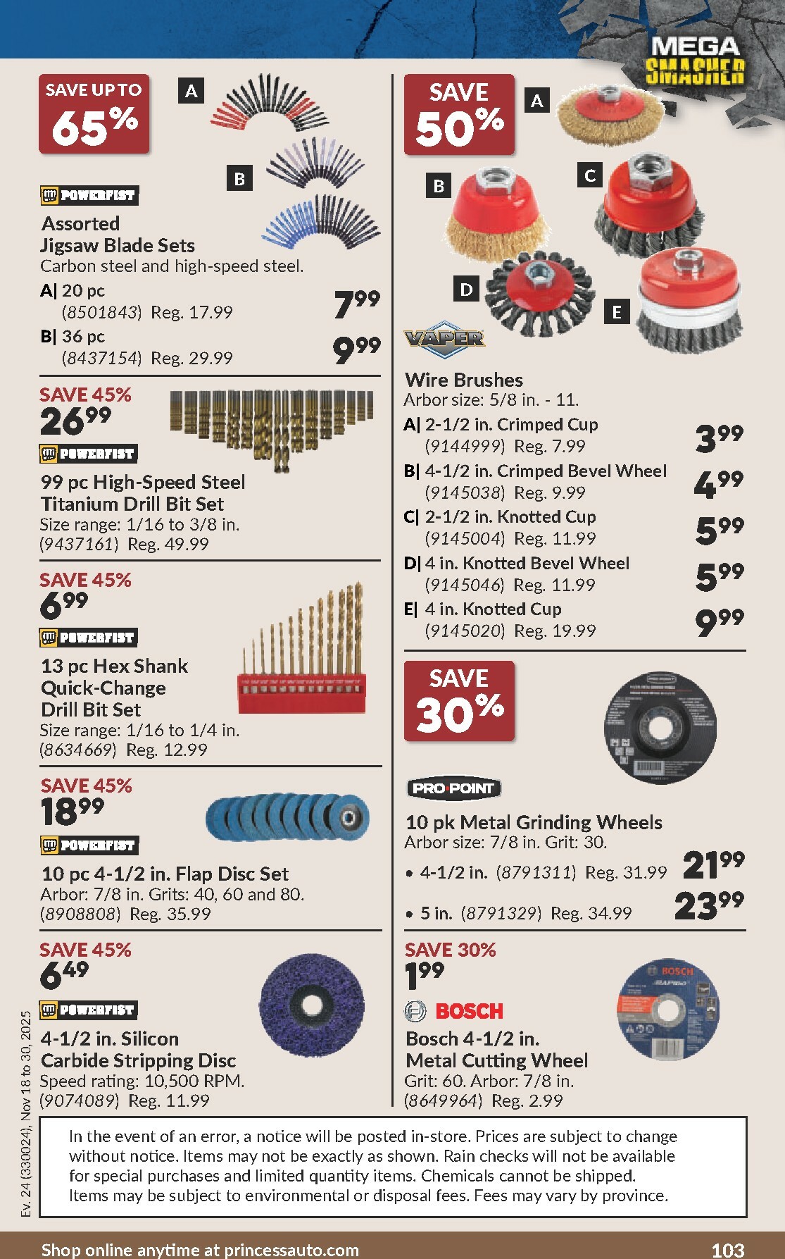 princess-auto - Princess Auto Flyer Valid From 11-18 to 11-30 - page: 106