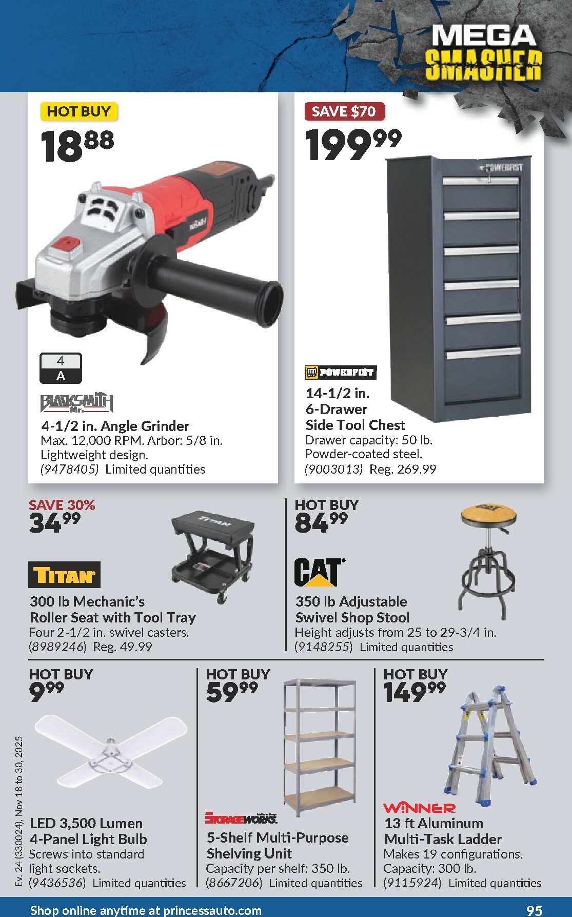 princess-auto - Princess Auto Flyer Valid From 11-18 to 11-30 - page: 98