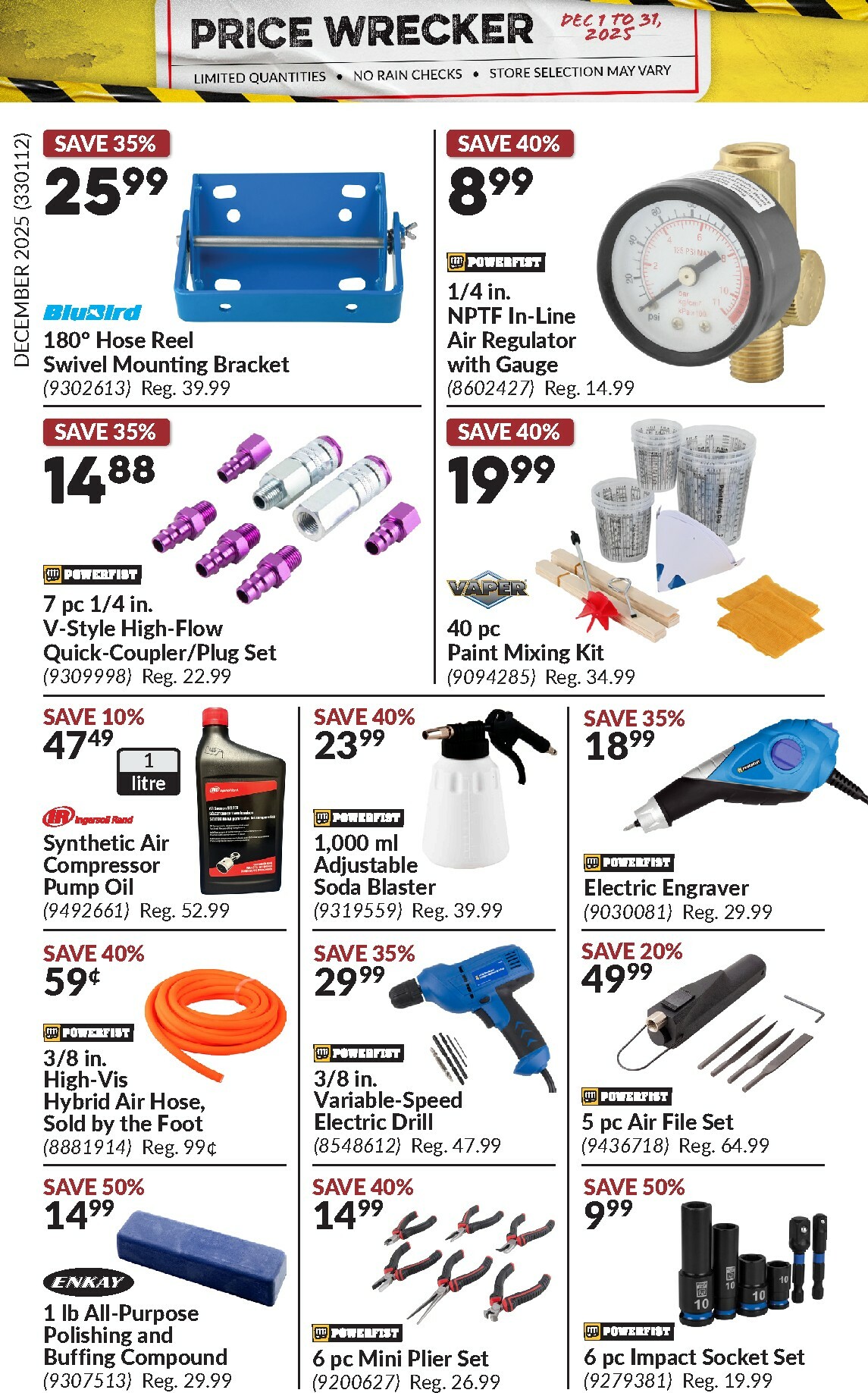 princess-auto - Princess Auto - Price Wrecker Flyer Valid From 12-01 to 12-31 - page: 22