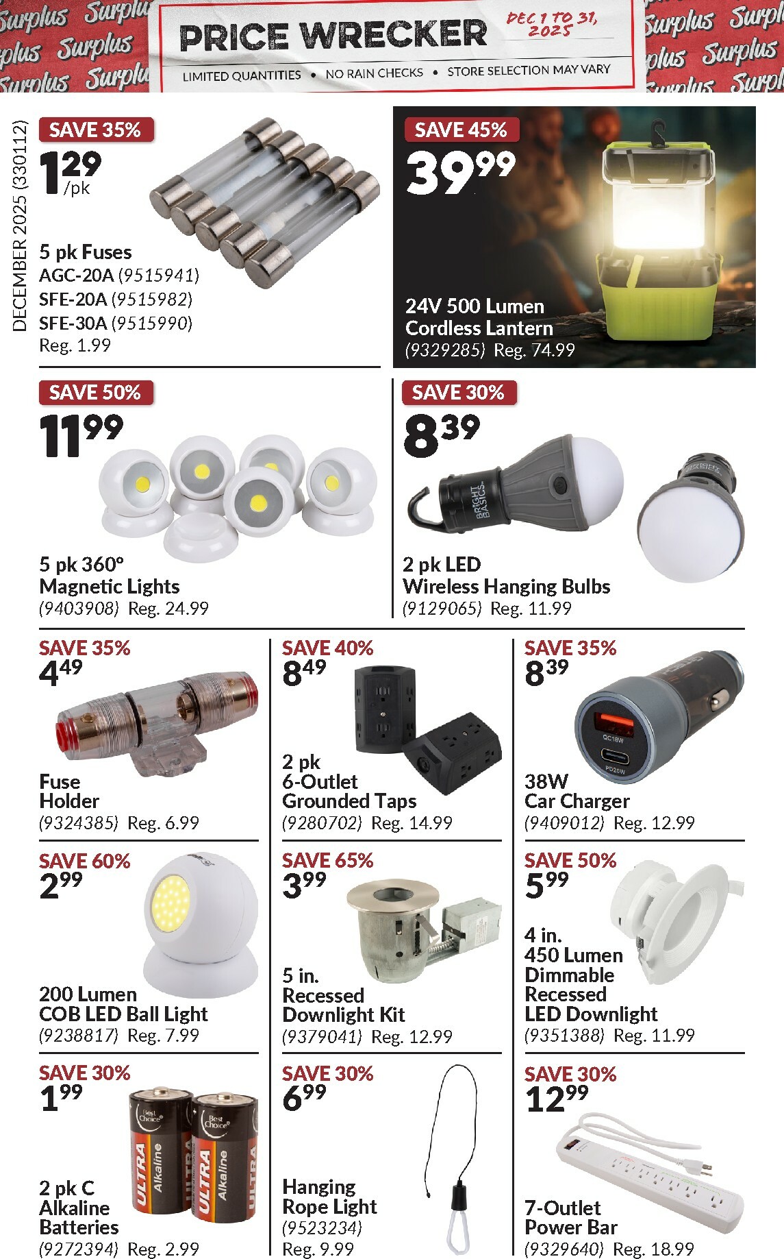 princess-auto - Princess Auto - Price Wrecker Flyer Valid From 12-01 to 12-31 - page: 4