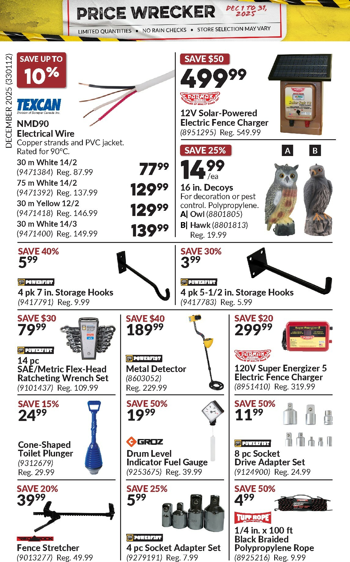 princess-auto - Princess Auto - Price Wrecker Flyer Valid From 12-01 to 12-31 - page: 32