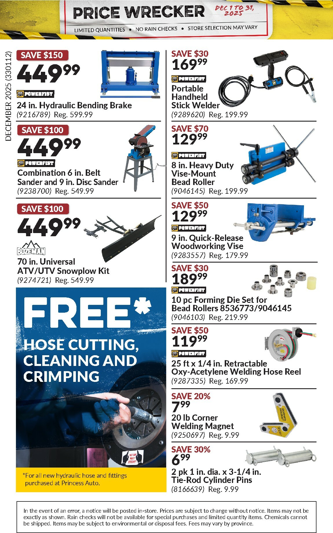 princess-auto - Princess Auto - Price Wrecker Flyer Valid From 12-01 to 12-31 - page: 37