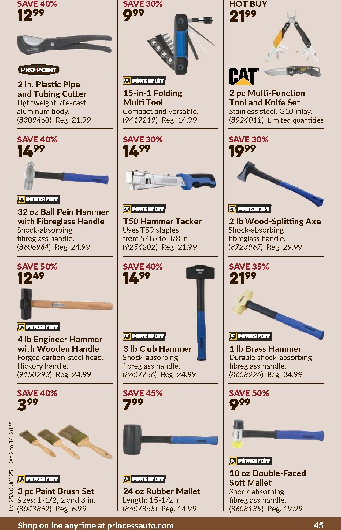 princess-auto - Princess Auto Flyer Valid From 12-02 to 12-14 - page: 49