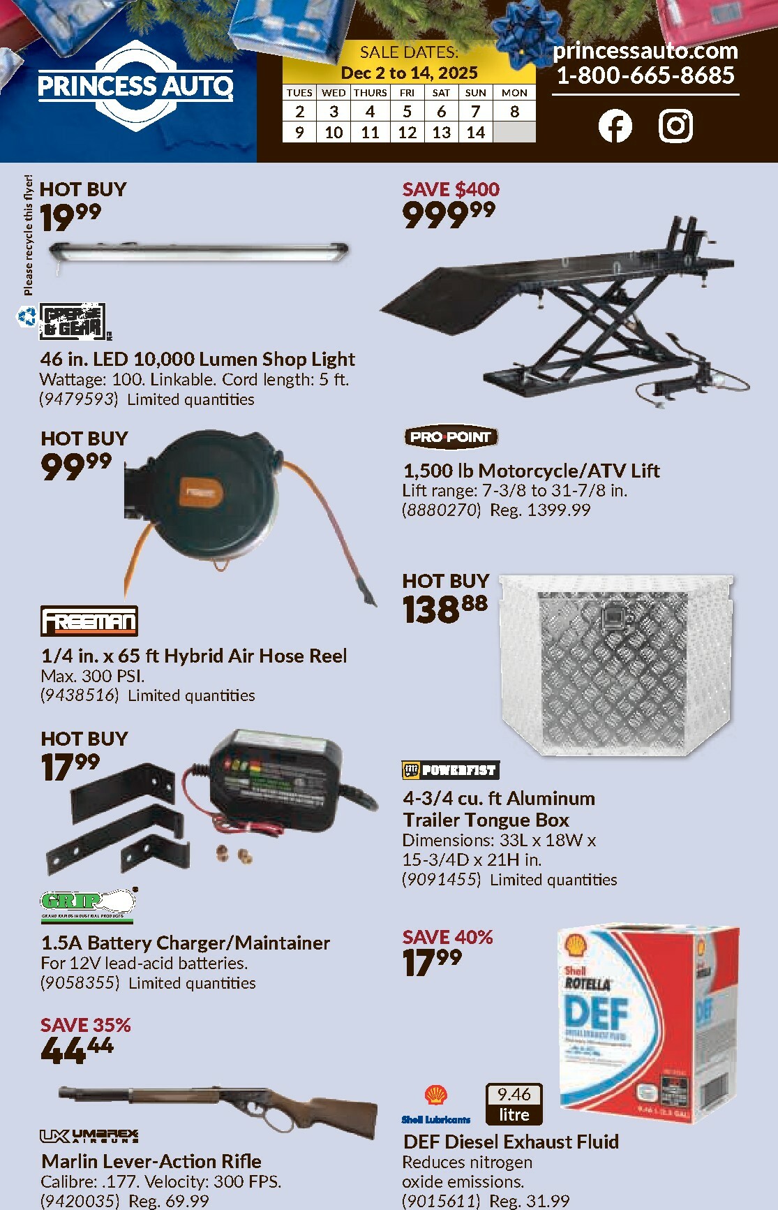 princess-auto - Princess Auto Flyer Valid From 12-02 to 12-14 - page: 2