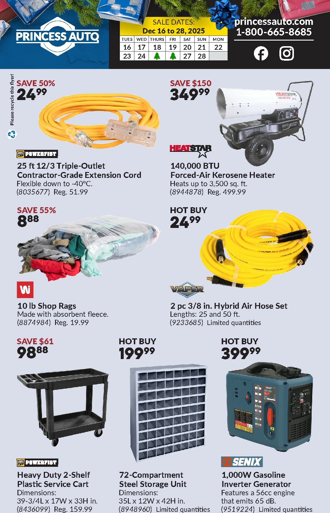 princess-auto - Princess Auto Flyer Valid From 12-16 to 12-28 - page: 2