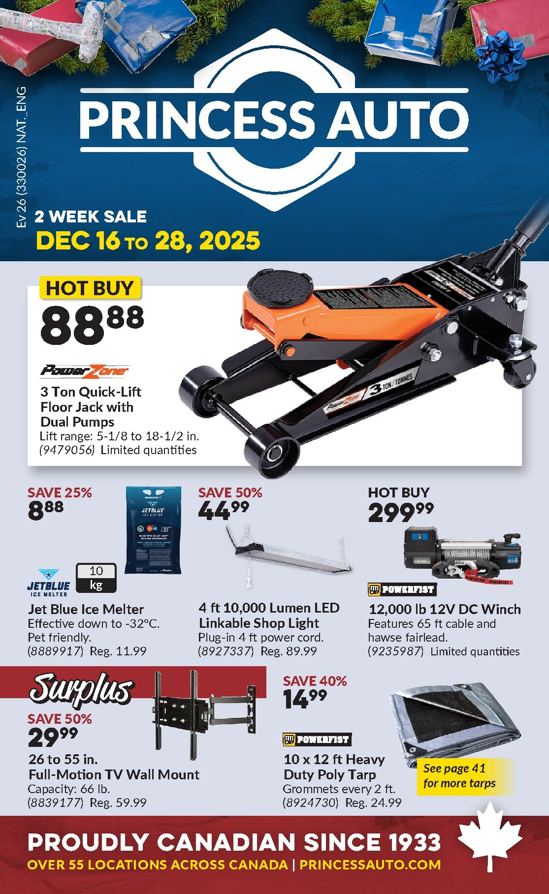 princess-auto - Princess Auto Flyer Valid From 12-16 to 12-28 - page: 1