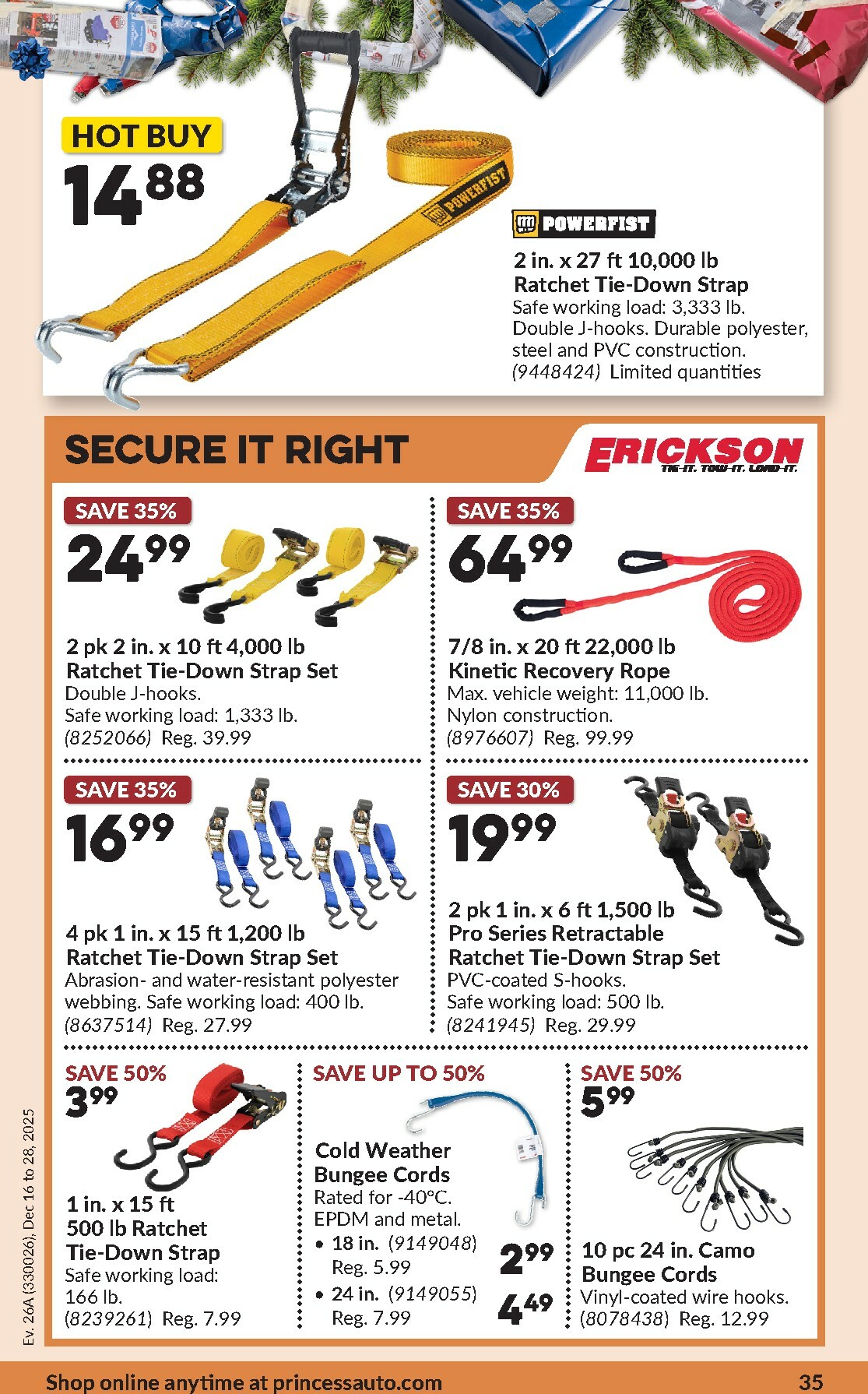 princess-auto - Princess Auto Flyer Valid From 12-16 to 12-28 - page: 38