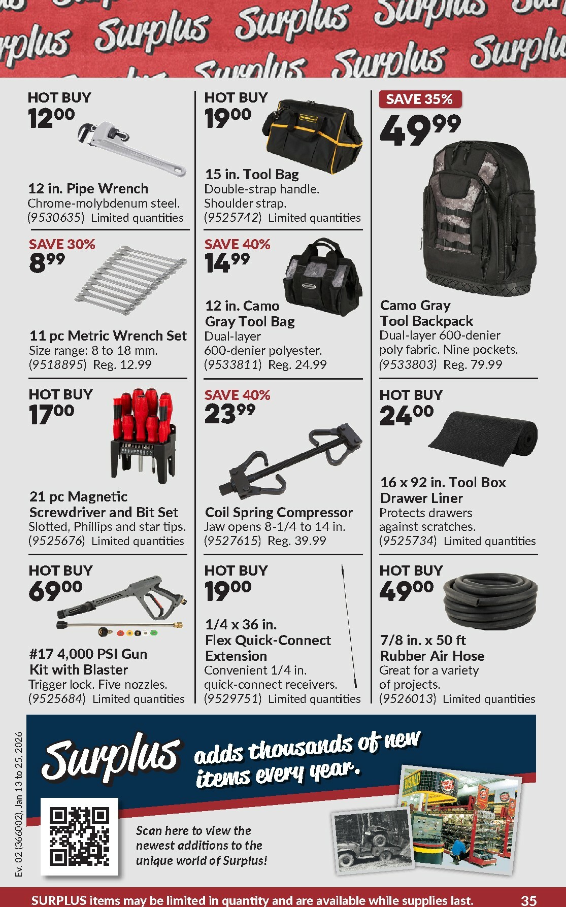 princess-auto - Princess Auto Flyer Valid From 01-13 to 01-25 - page: 39