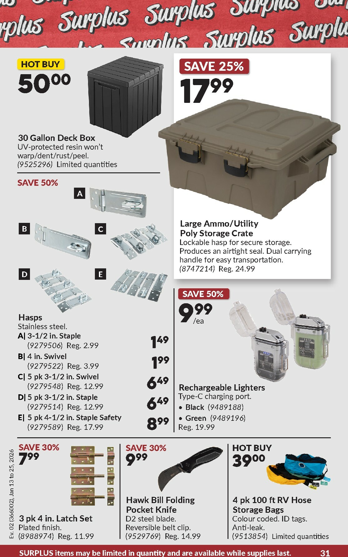 princess-auto - Princess Auto Flyer Valid From 01-13 to 01-25 - page: 35