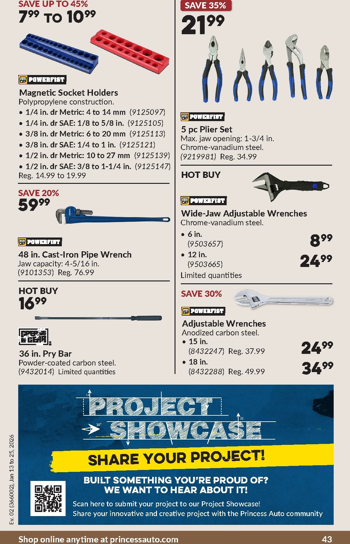 princess-auto - Princess Auto Flyer Valid From 01-13 to 01-25 - page: 47