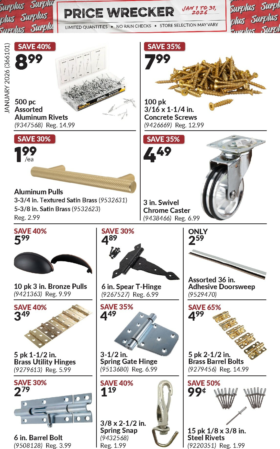 princess-auto - Princess Auto - Price Wrecker Flyer Valid From 01-01 to 01-31 - page: 7