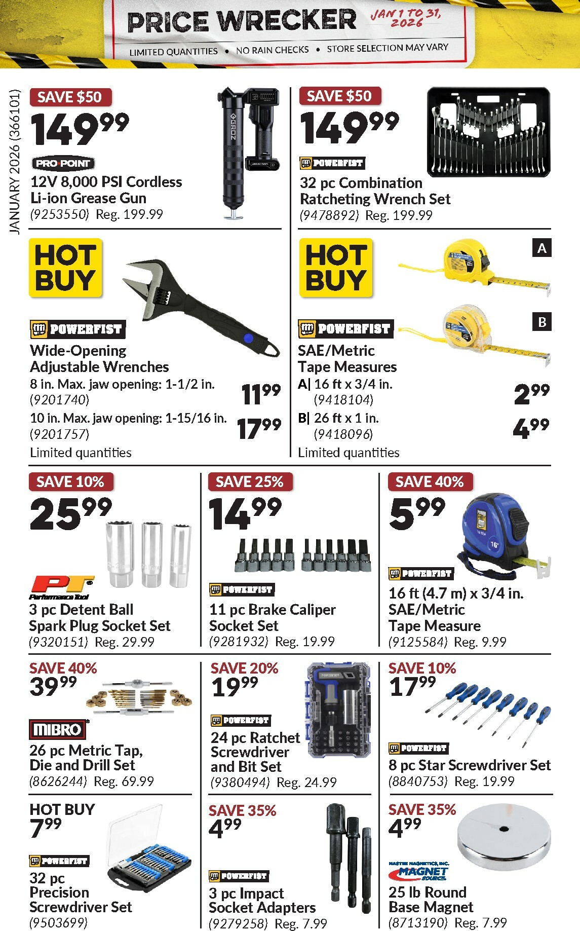 princess-auto - Princess Auto - Price Wrecker Flyer Valid From 01-01 to 01-31 - page: 19