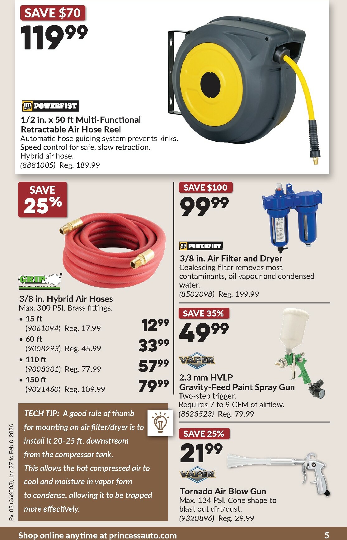 princess-auto - Princess Auto Flyer Valid From 01-27 to 02-08 - page: 8