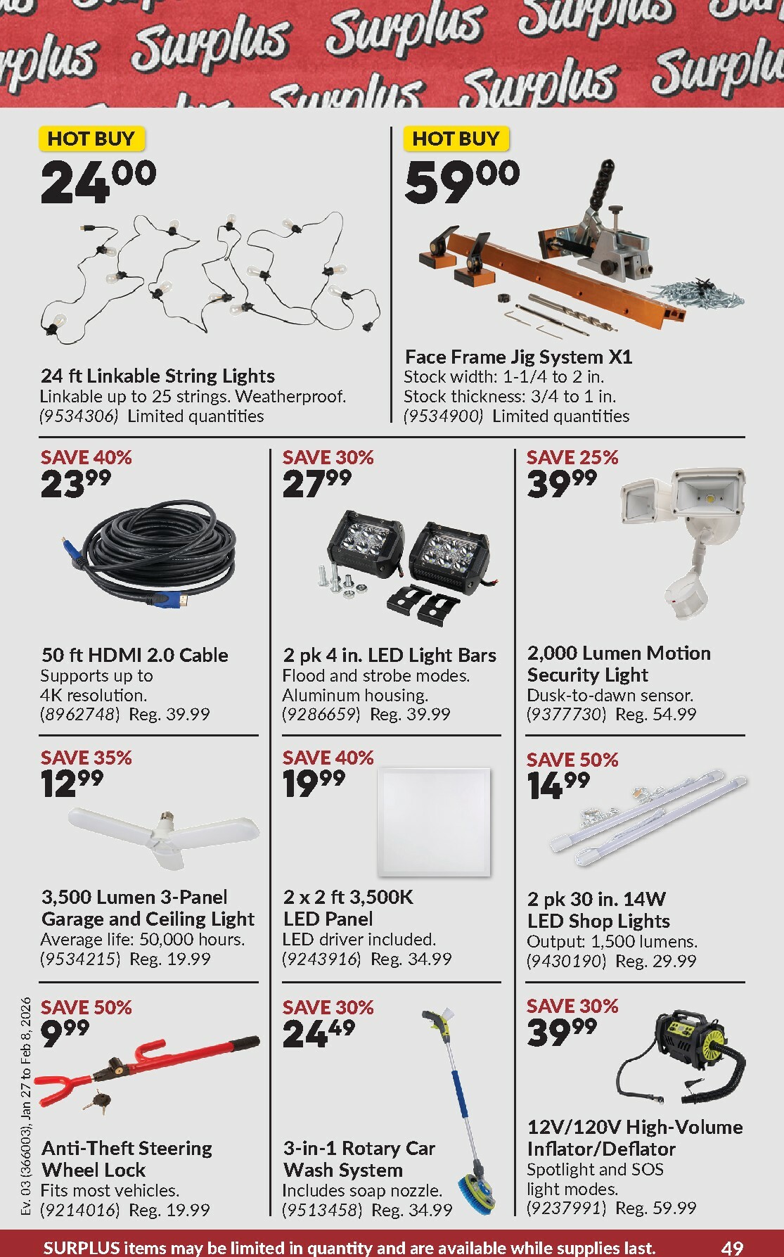 princess-auto - Princess Auto Flyer Valid From 01-27 to 02-08 - page: 52