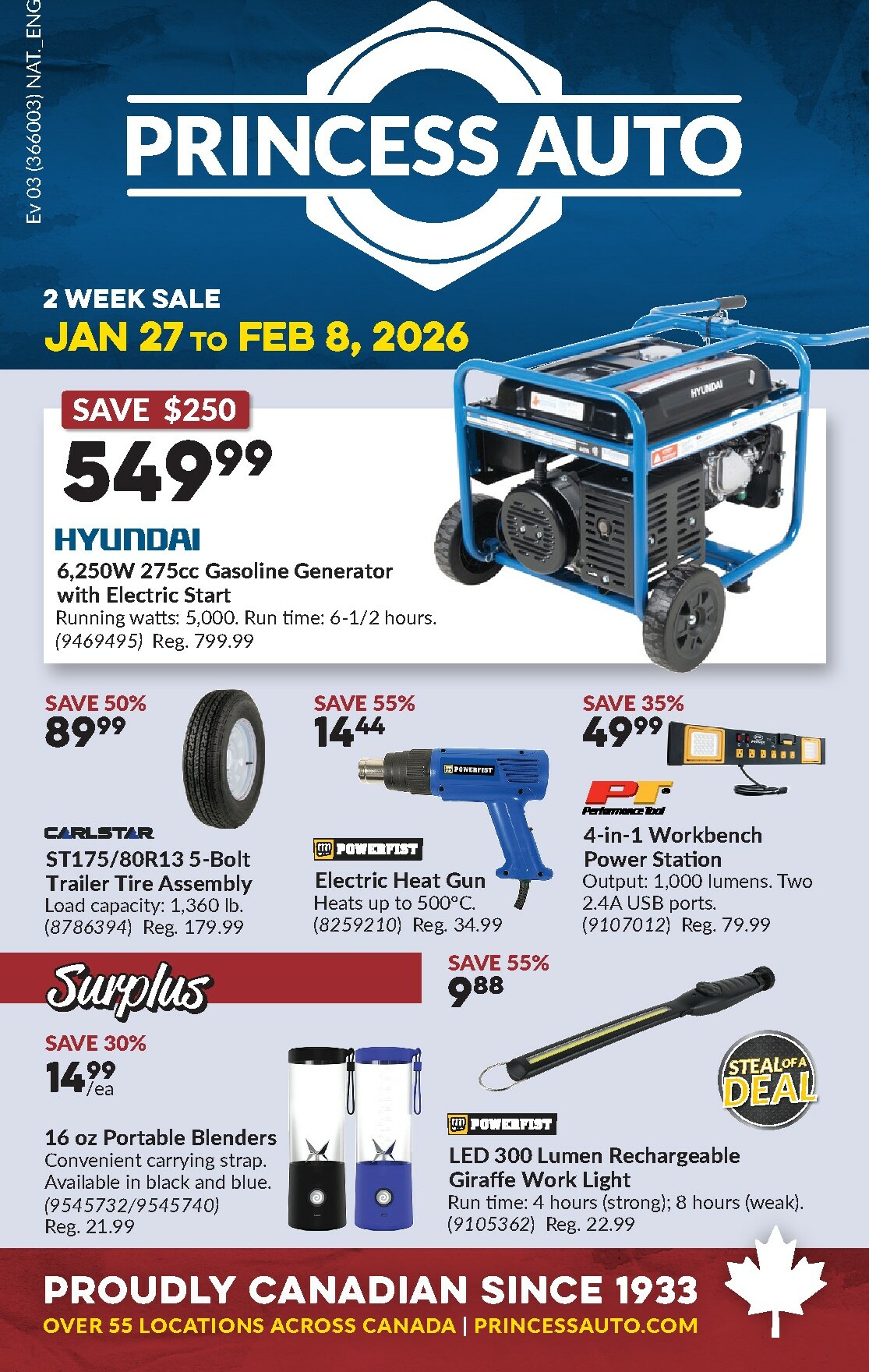 princess-auto - Princess Auto Flyer Valid From 01-27 to 02-08