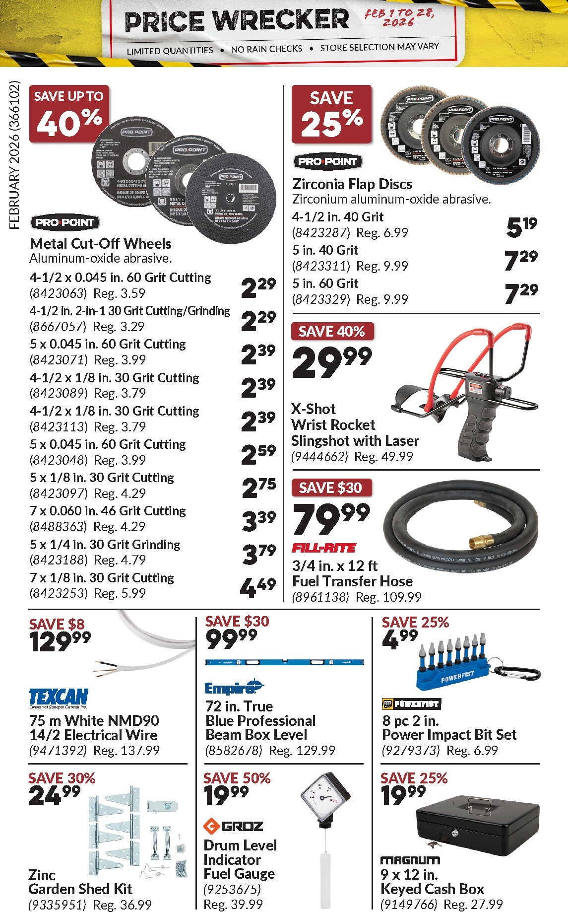 princess-auto - Princess Auto - Price Wrecker Flyer Valid From 2026-02-01 to 2026-02-28 - page: 12