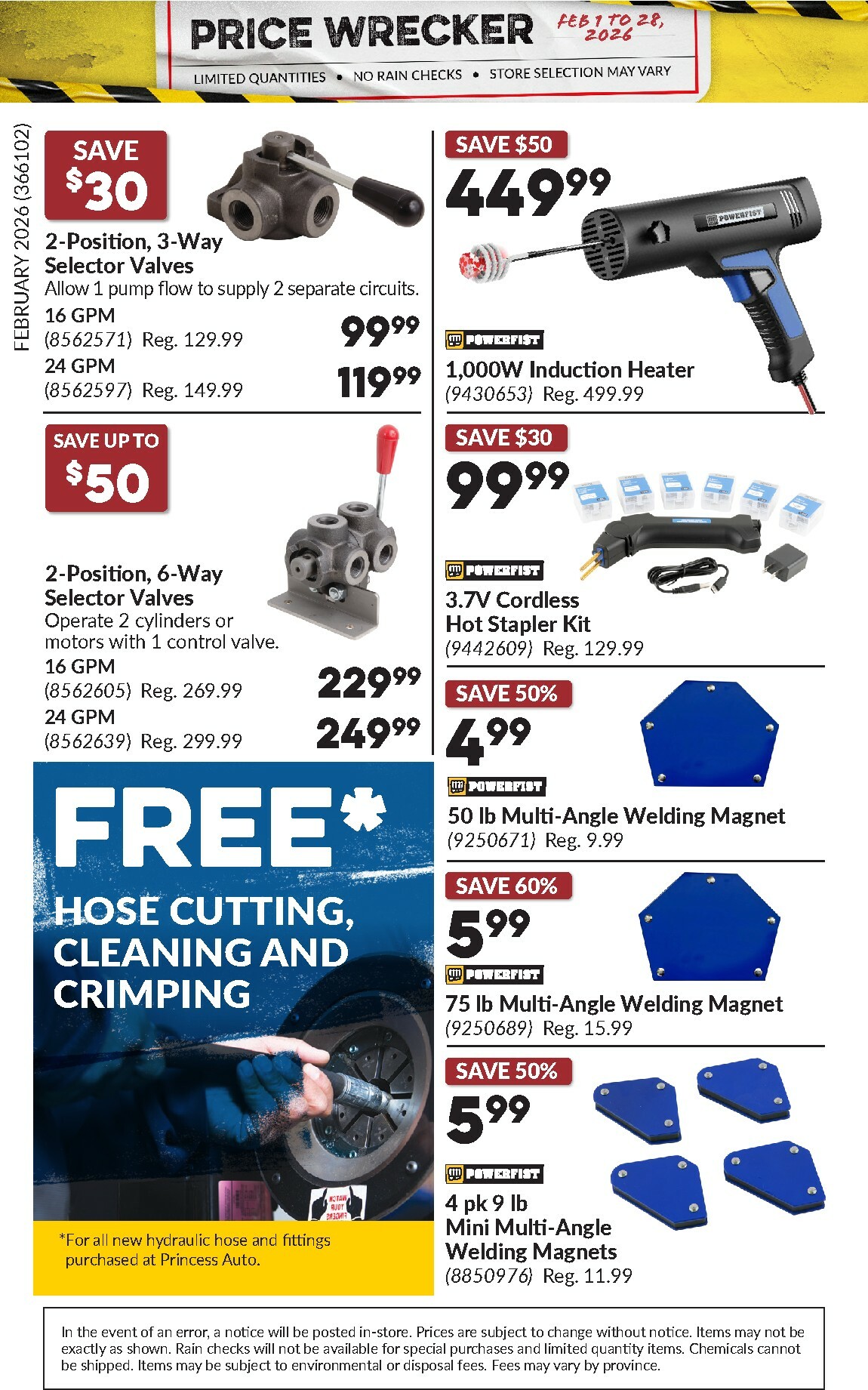 princess-auto - Princess Auto - Price Wrecker Flyer Valid From 2026-02-01 to 2026-02-28 - page: 16