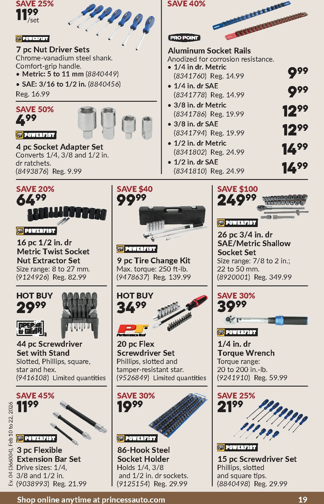 princess-auto - Princess Auto Flyer Valid From 2026-02-10 to 2026-02-22 - page: 22