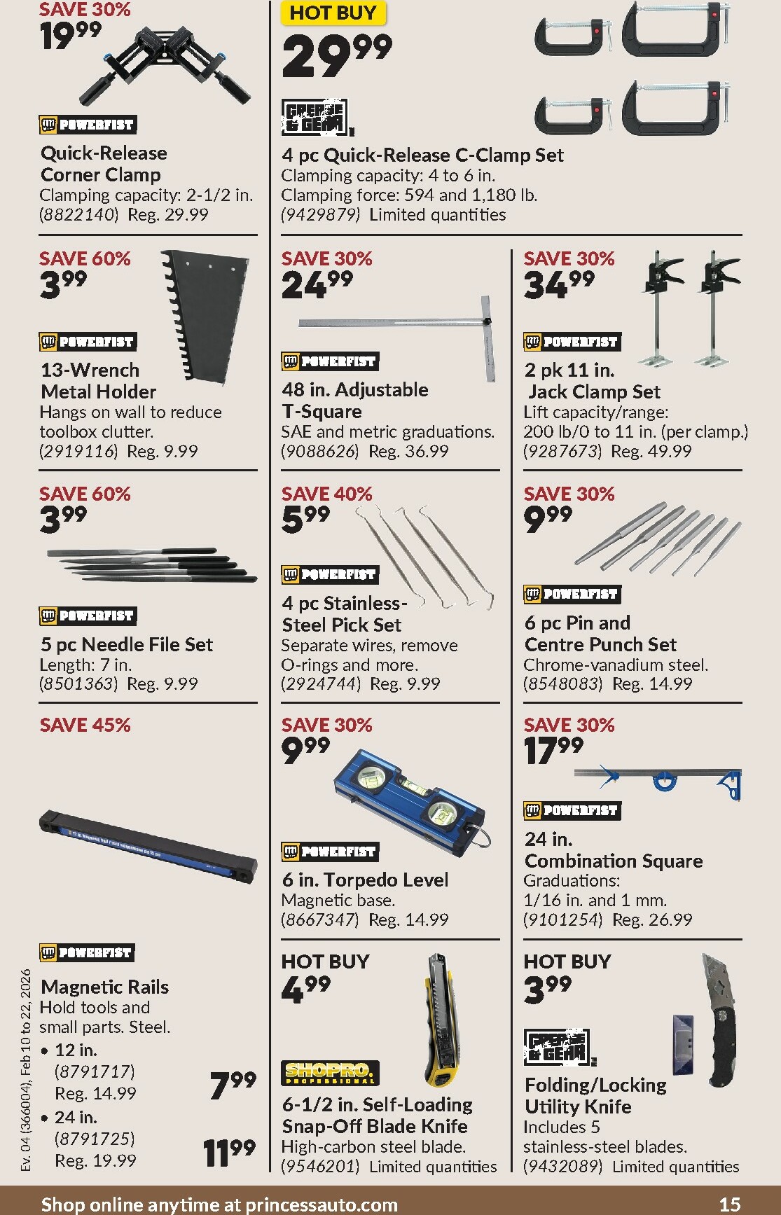 princess-auto - Princess Auto Flyer Valid From 2026-02-10 to 2026-02-22 - page: 18