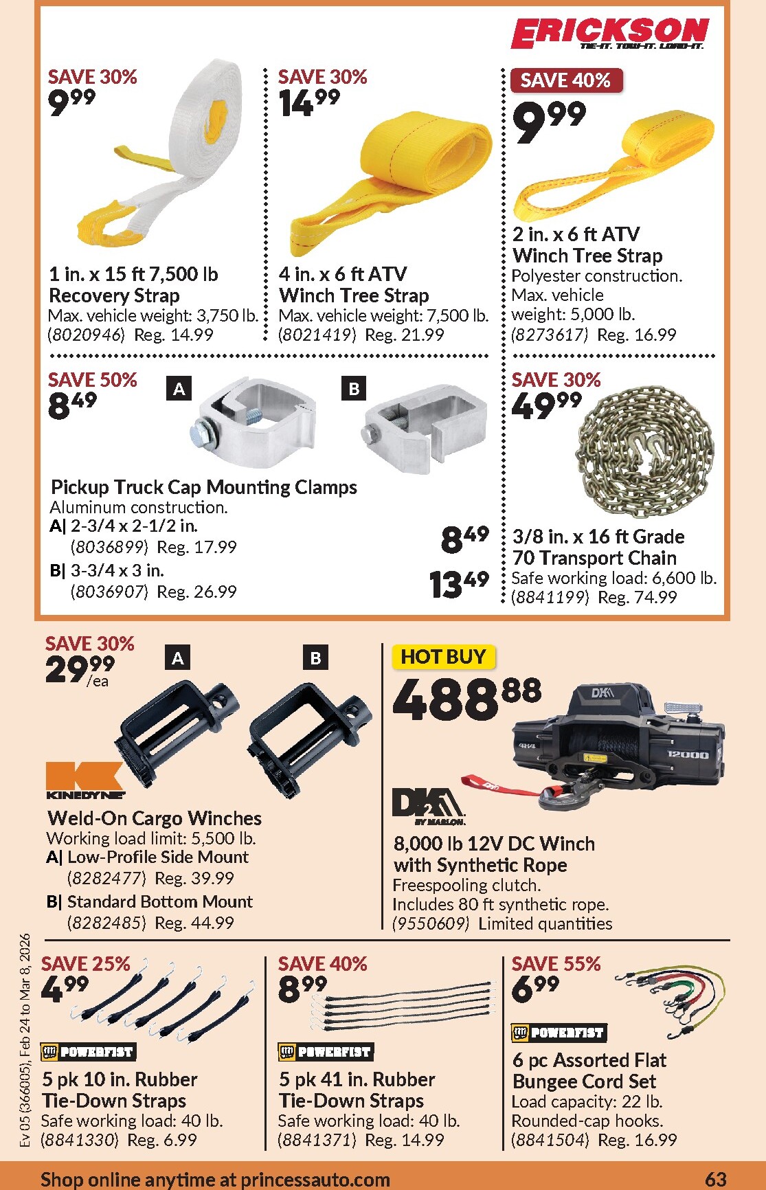 princess-auto - Princess Auto Flyer Valid From 2026-02-24 to 2026-03-08 - page: 66