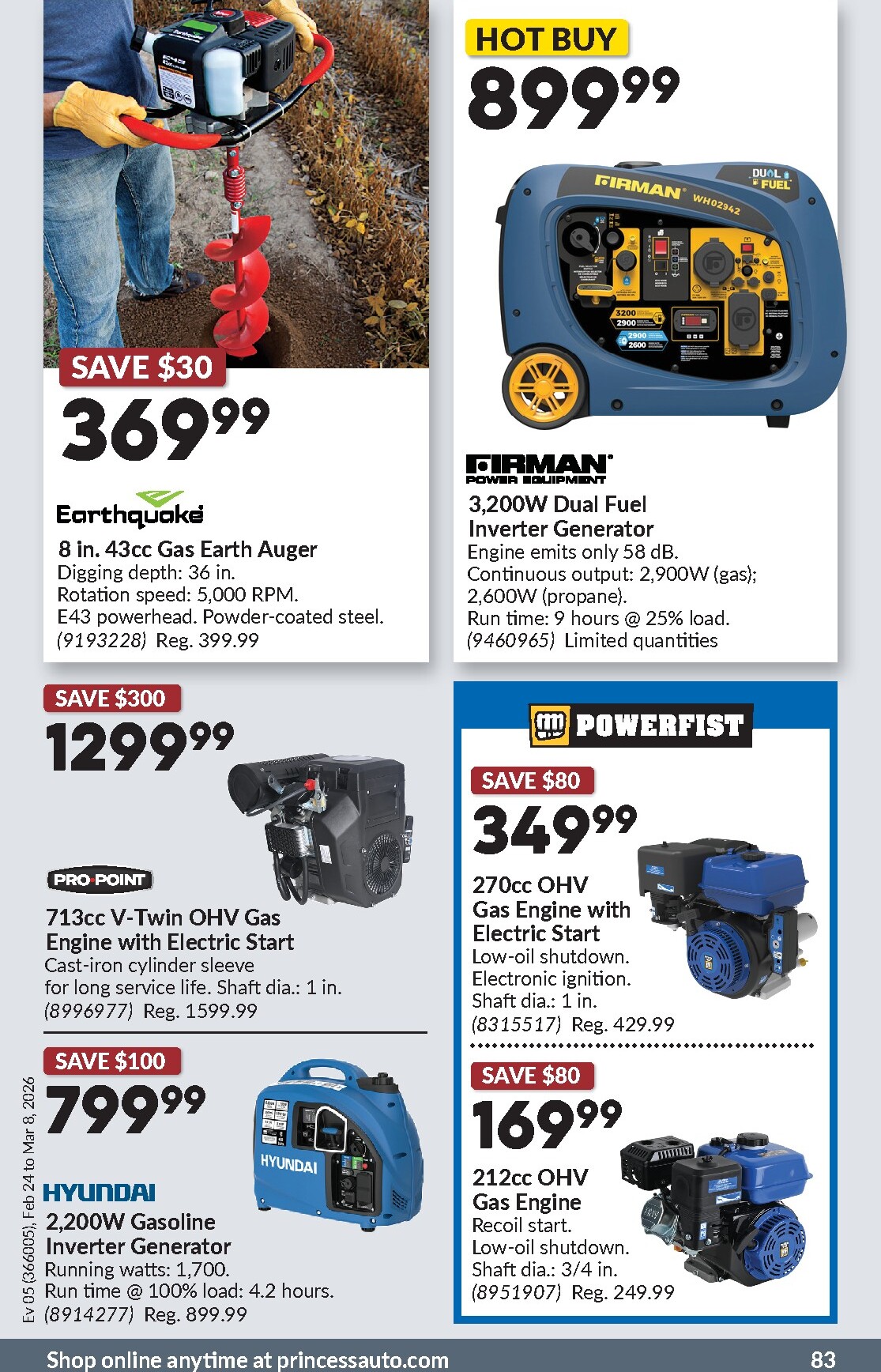 princess-auto - Princess Auto Flyer Valid From 2026-02-24 to 2026-03-08 - page: 86