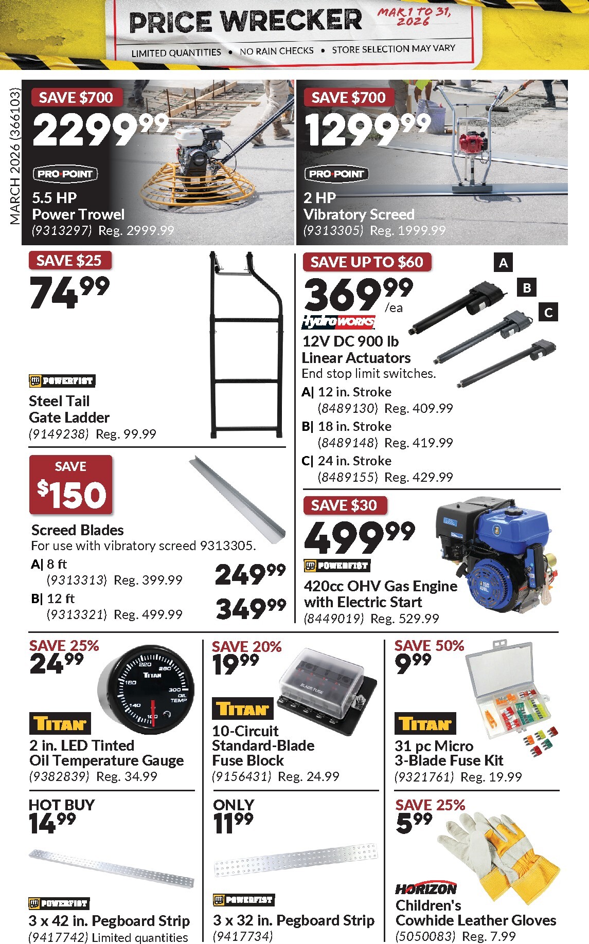 princess-auto - Princess Auto - Price Wrecker Flyer Valid From 2026-03-01 to 2026-03-31 - page: 29